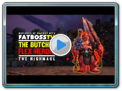 Warlords of Draenor Beta: The Butcher - FATBOSS