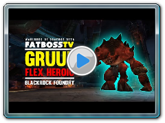 Warlords of Draenor Beta: Gruul Heroic - Blackrock Foundry - FATBOSS