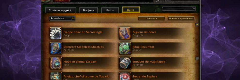 apercu_objets_legendaire_legion_demoniste