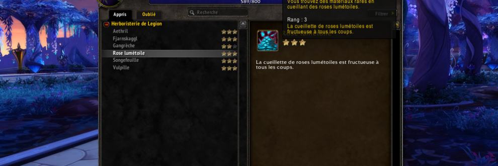 Les rangs et quêtes de l'Herboristerie interface_metier_herboristerie_rang2_roselumetoile_legion