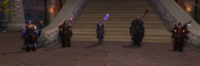 Le conseil des Six à la Citadelle Pourpre de Dalaran