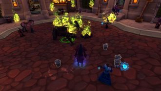 La seconde phase a éteindre les flammes gangrenées screenshot_dalaran_forge_obliterium_feu02