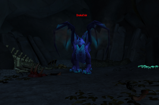 Drakol'nir est dans une grotte aux coordonnées 47,41 - 28,52