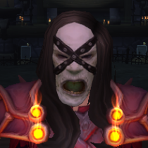 Aperçu du masque de Mâchoire perdante