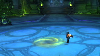 Indication de la formation d'une pointe