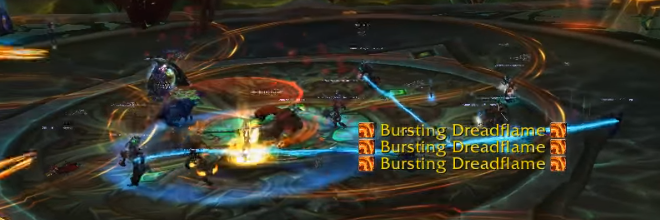 La détonnation de flammeffroi marque plusieurs joueurs