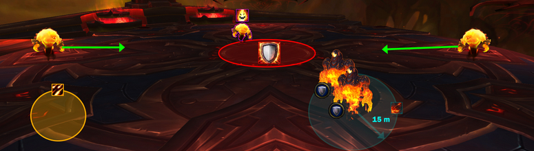 Aggramar libère les forces élémentaires de son arme Taeshalach