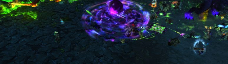 Shatug invoque une sphère dévorante qui attire les joueurs