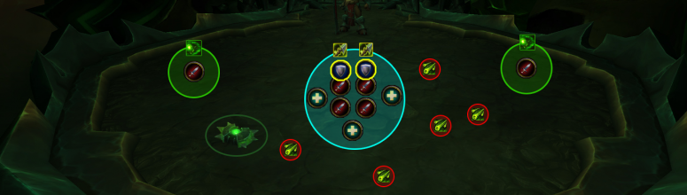 Le placement général de la troisième phase pour maximiser les soins de zone