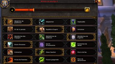 Un futur remaniement sur l'arbre de talents