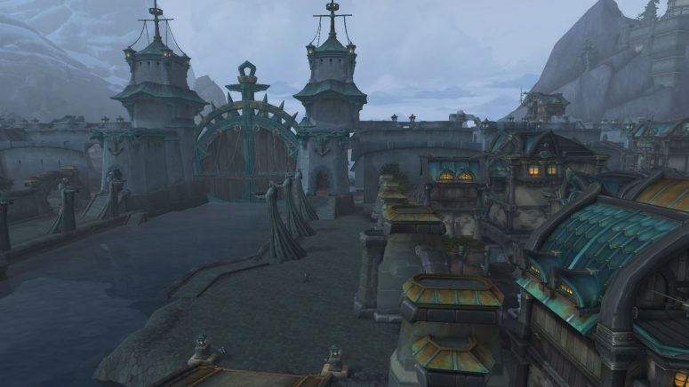 Aperçu de la capitale de l'Alliance : Boralus (1)