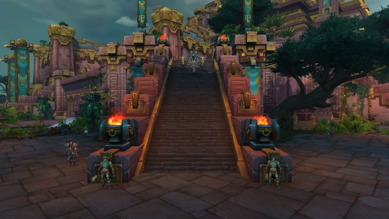 Aperçu de la capitale de la Horde : Dazar'alor (1)
