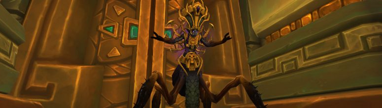 Yazma est une reine araignée qui protège le temple d'Atal'dazar