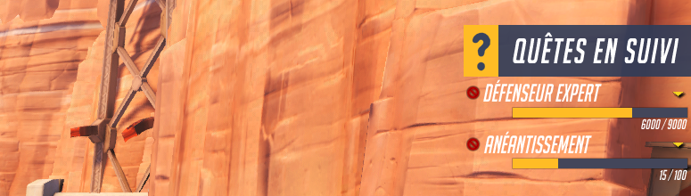 Les quêtes journalières et hebdomadaires peuvent être mis en suivi