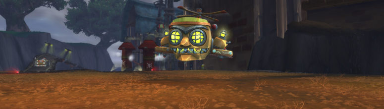 Nabab Razzdunk est protégé dans sa machine de guerre avec un aspect de mimiron 2.0