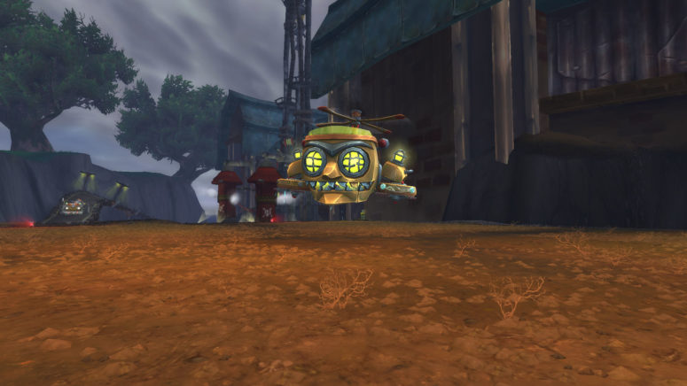 Nabab Razzdunk est protégé dans sa machine de guerre avec un aspect de mimiron 2.0