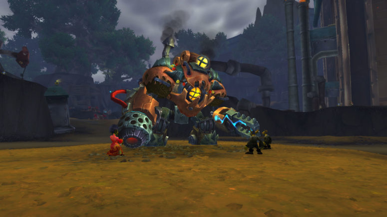 Le disperseur de foule automatique est un robot construit par les ingénieurs gobelins