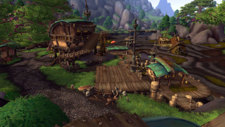 Aperçu de la région de la Vallée Chantorage sur Kul Tiras(53)