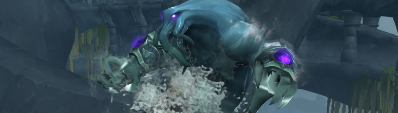 Aqu'sirr est un seigneur élémentaire d'eau formé depuis les profondeurs