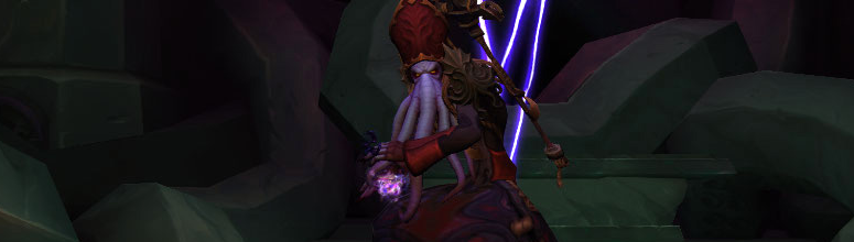 Le Seigneur Chantorage utilise sa puissance du Vide conféré par la Reine Azshara