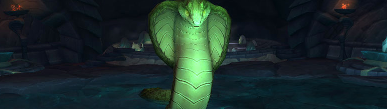 Merektha est un immense serpent de poison qui surgit du sol