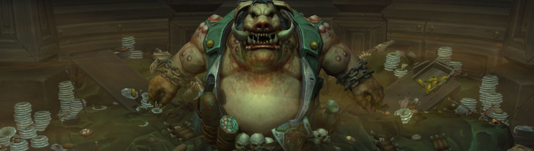 Raal le bâfeur est un homme porc qui se nourrit de ses servents rebuts