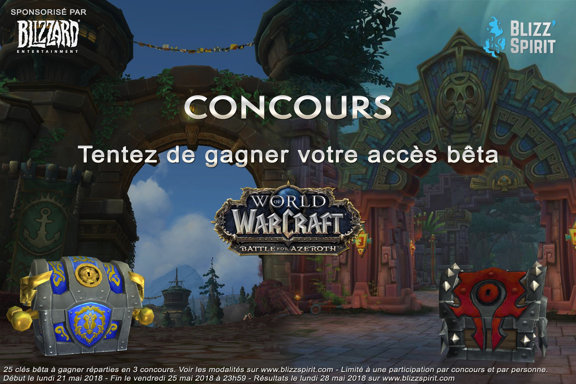 Tentez de remporter votre accès à la bêta de Battle for Azeroth background_concours_blizzspirit_betabfa