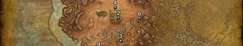 Découvrir la carte des trésors rares