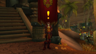 Aperçu de l'ambassadrice Ligelaube à l'ambassade d'Orgrimmar screenshot_bfa_armureancestrale_elfedesang01