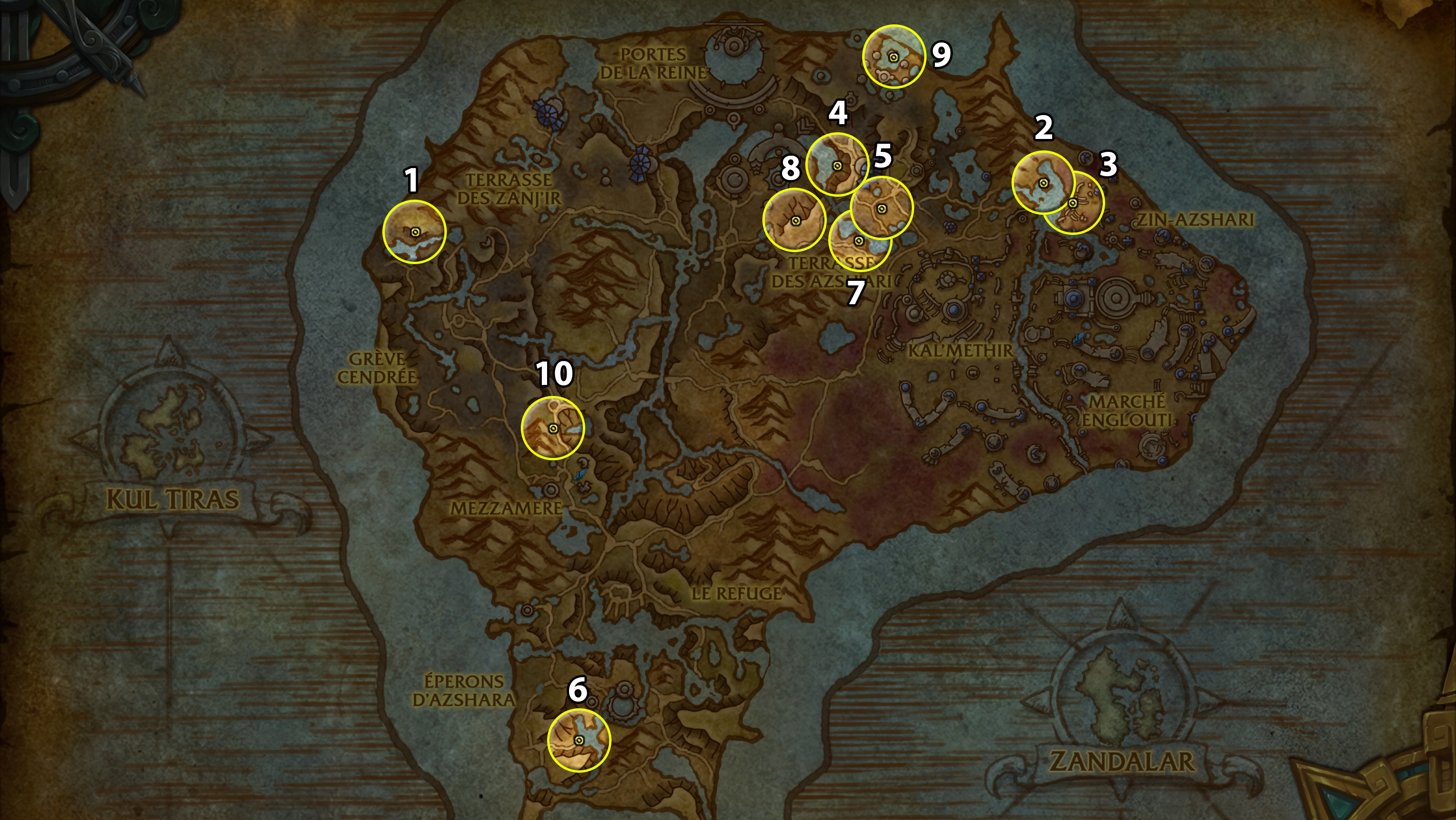 Nazjatar Guide Complet De La Zone BlizzSpirit News Et Guides 