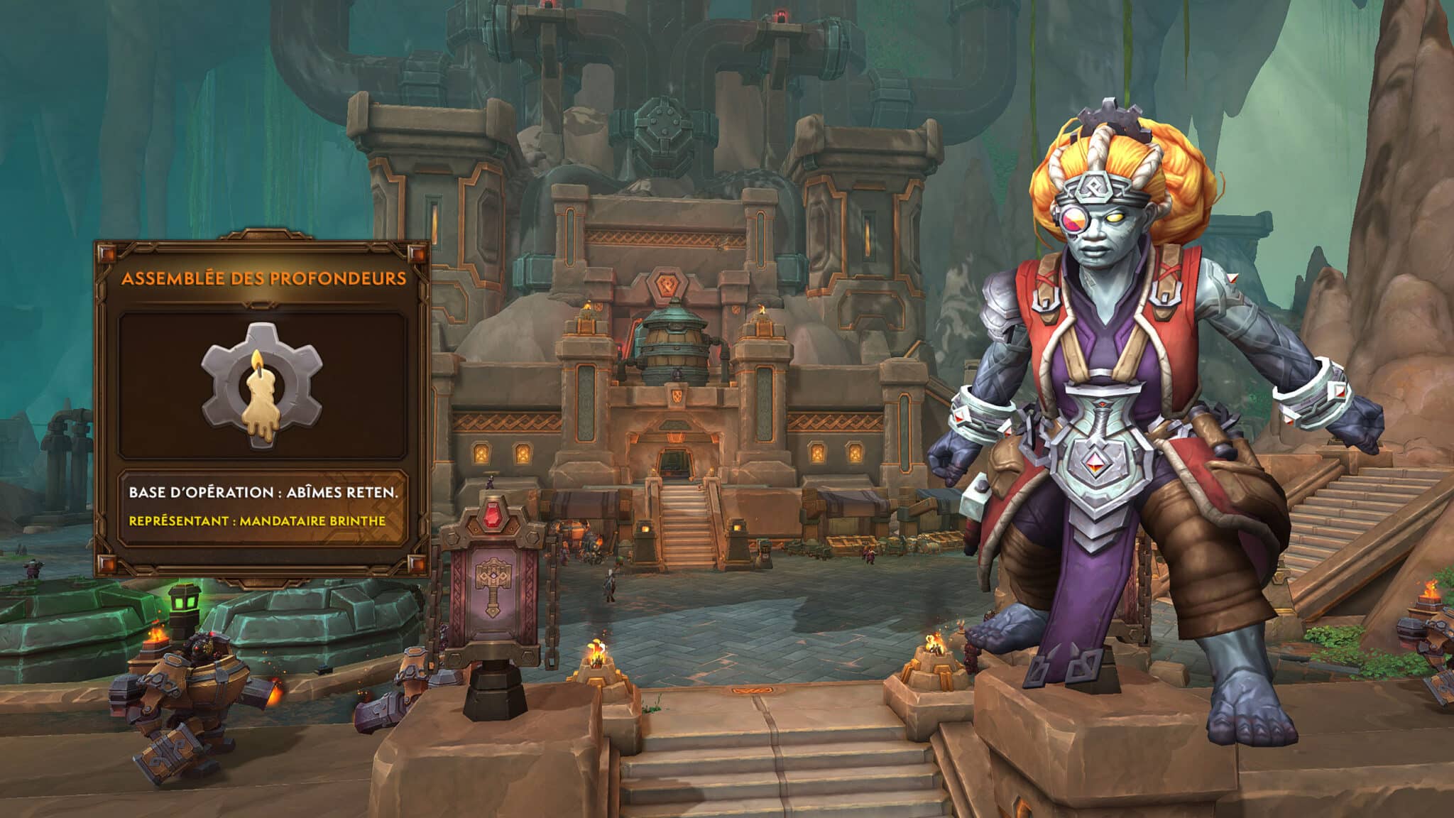 Assemblée des profondeurs guide de réputation de The War Within BlizzSpirit News et guides